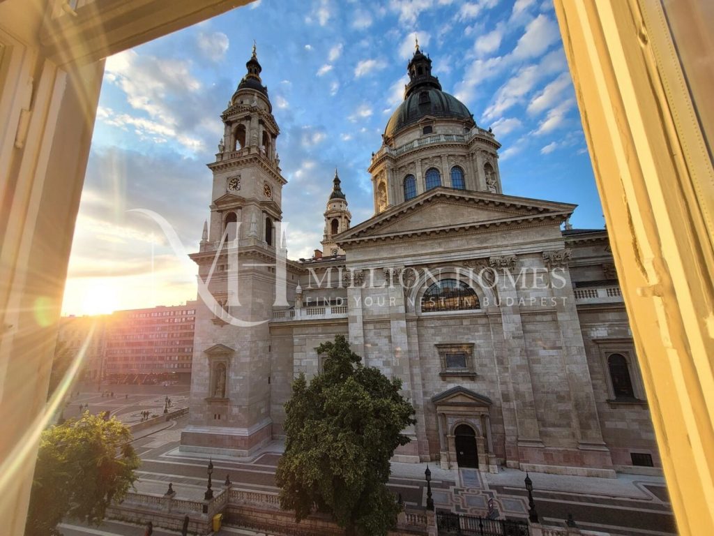 Luxuslakás panorámás kilátással a Bazilikára