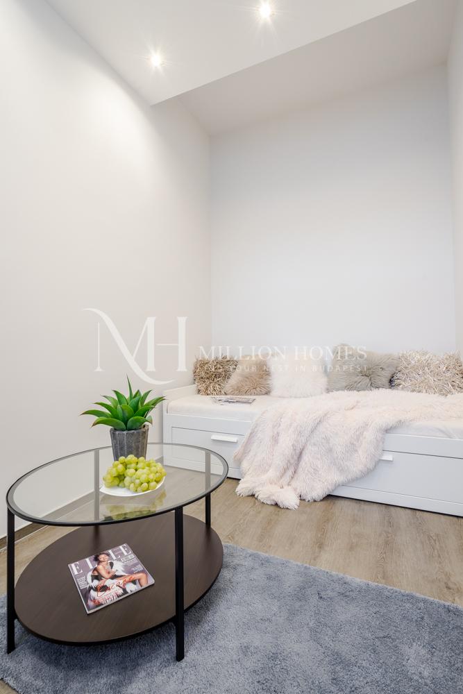 Kifinomult 80 m²-es lakás a Nyugati közelében