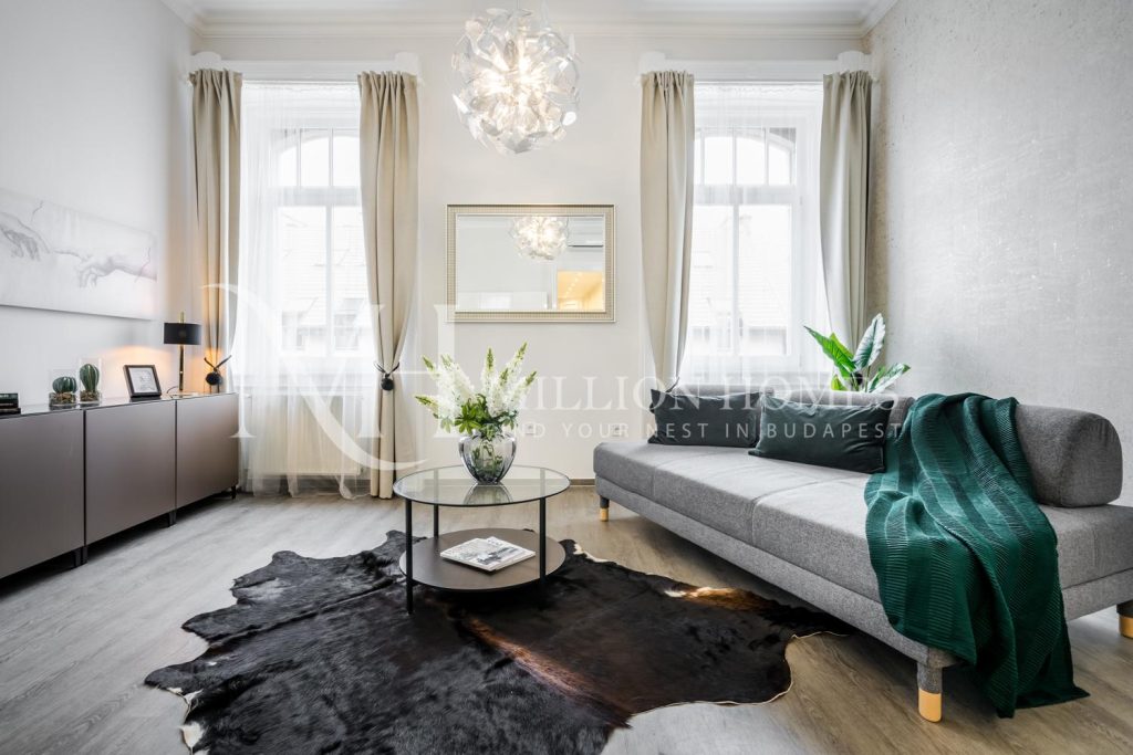 Kifinomult 80 m²-es lakás a Nyugati közelében