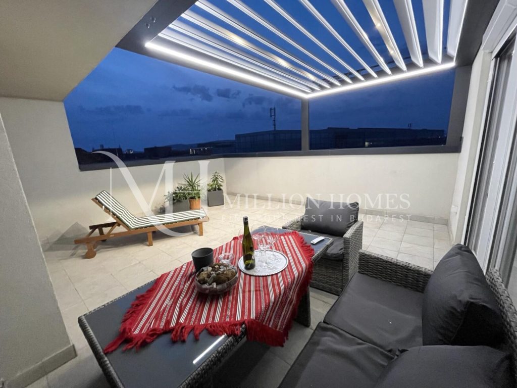 Luxus penthouse a Duna-part közelében