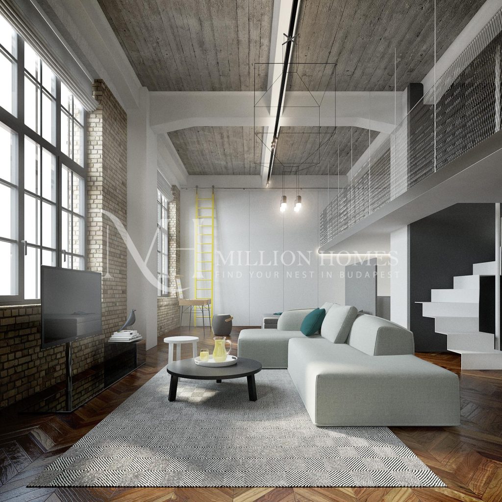 Luxus folyóparti loft a Margit-sziget közelében