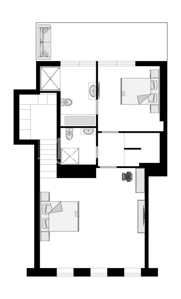 Egyedülálló duplex penthouse a Nyugatitól néhány lépésre